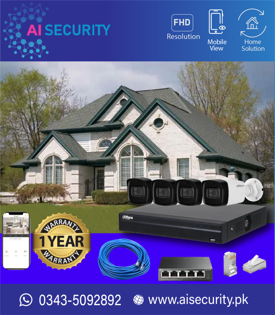 Fhd Ip Cameras Package Dahua Ai Security